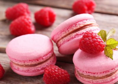 Rasberry Macaroons